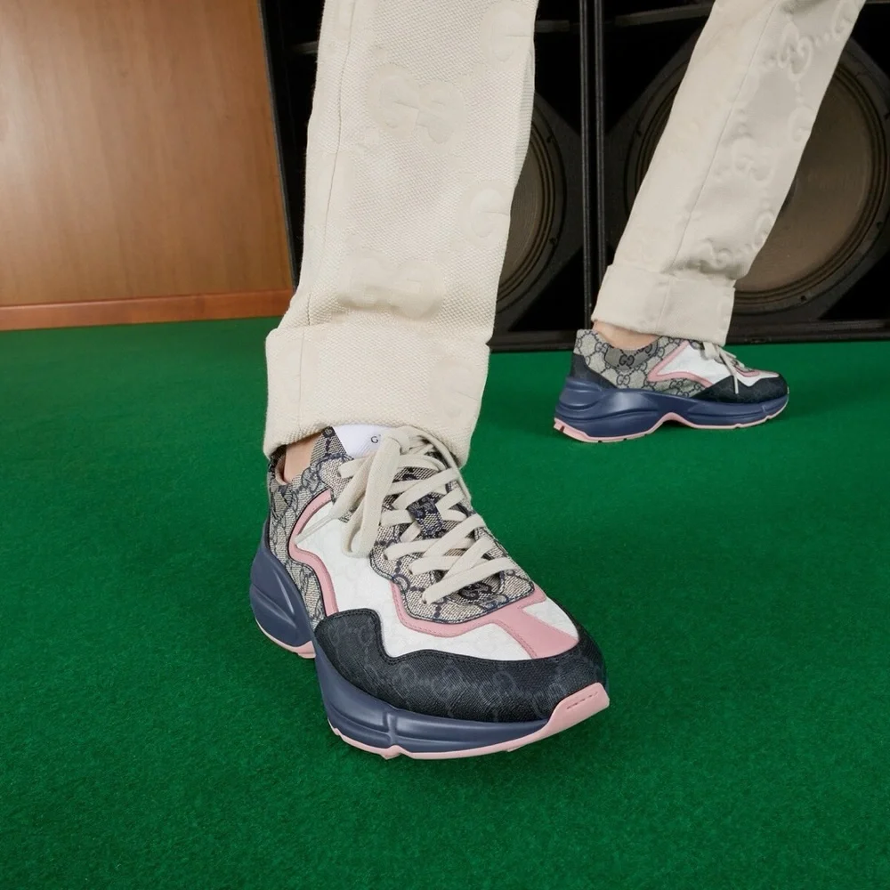 Gucci Multi-Color Rhyton Sneaker! - Picture 2 of 6